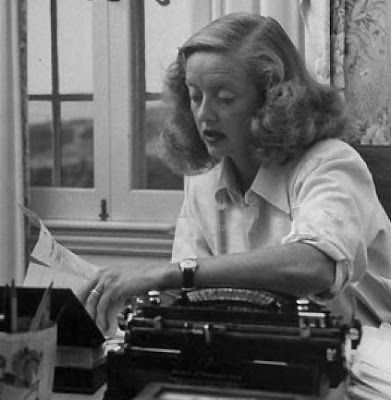 Bette Davis typewriter
